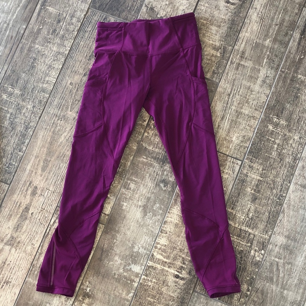 Purple lululemon leggings